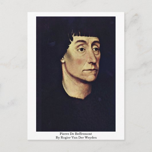 Pierre De Beffremont door Rogier Van Der Weyden Briefkaart (Voorkant)