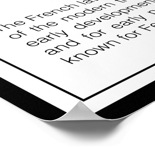 Pierre de Fermat Poster (Hoek)