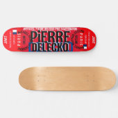 PIERRE DELECKO JMT PARIJS 8 1/4" Skateboard Deck (Horizontaal)