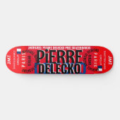 PIERRE DELECKO JMT PARIJS 8 1/4" Skateboard Deck (Horizontaal)