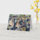 Pierre een Renoir | Bal in Moulin DE La Galette Kaart (Gele Bloem)