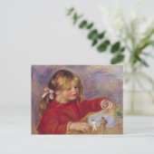 Pierre een Renoir | Claude Renoir bij Spel Briefkaart (Staand voorkant)