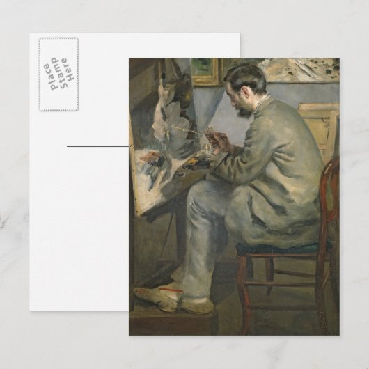 Pierre een Renoir | Frederic Bazille bij zijn Briefkaart (Voorkant / Achterkant)