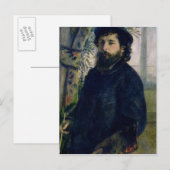 Pierre een Renoir | Portret van Claude Monet Briefkaart (Voorkant / Achterkant)