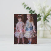 Pierre een Roze en Blauwe Renoir | Briefkaart (Staand voorkant)