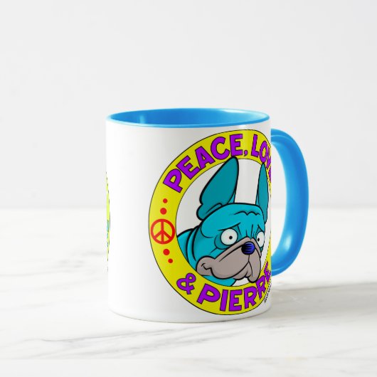 Pierre en Norma Dee Logo Mok (Voorkant rechts)