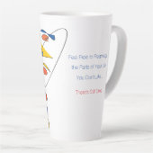 'Pierre' - Er is nog steeds Time Latte Mok (Rechterhoek)