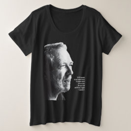 Pierre Falardeau citaat Québec Québécois Grote Maat T-shirt