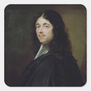 Pierre Fermat Vierkante Sticker