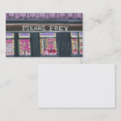 PIERRE FREY: PARIS-VISITEKAARTJE VISITEKAARTJE (Voorkant / Achterkant)