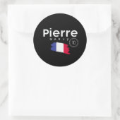 Pierre Gasly, Formule 1-coureur Ronde Sticker (Tas)