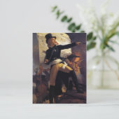 Pierre Guerin- Henri de La Rochejaquelein Briefkaart (Staand voorkant)