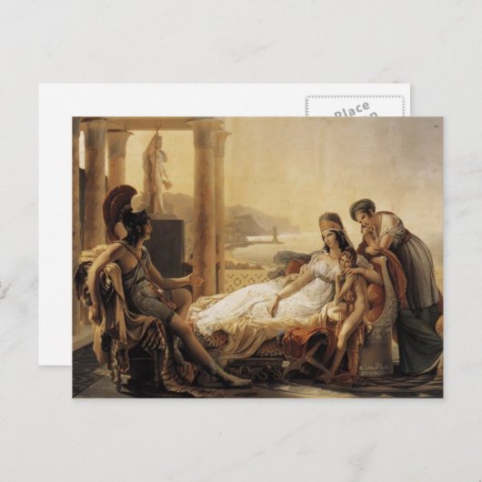 Pierre Guerin-Mistuin van de stad Troje Briefkaart (Voorkant / Achterkant)