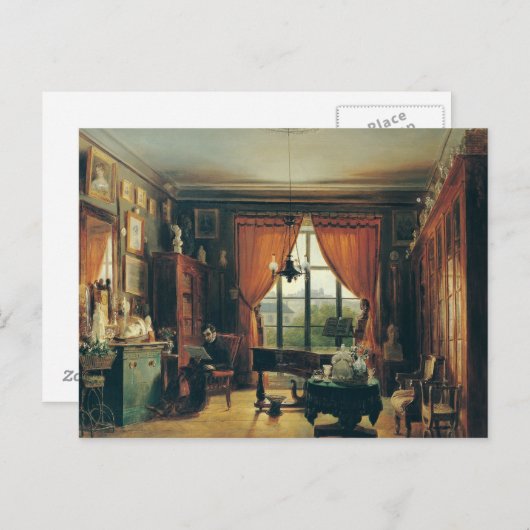 Pierre-Joseph-Guillaume Zimmermann Briefkaart (Voorkant / Achterkant)