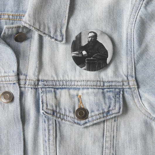 Pierre-Joseph Proudhon Button (In situ)