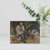 Pierre Joseph Proudhon en zijn kinderen Briefkaart (Staand voorkant)