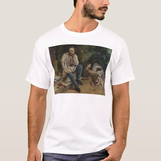 Pierre Joseph Proudhon en zijn kinderen T-shirt (Voorkant)