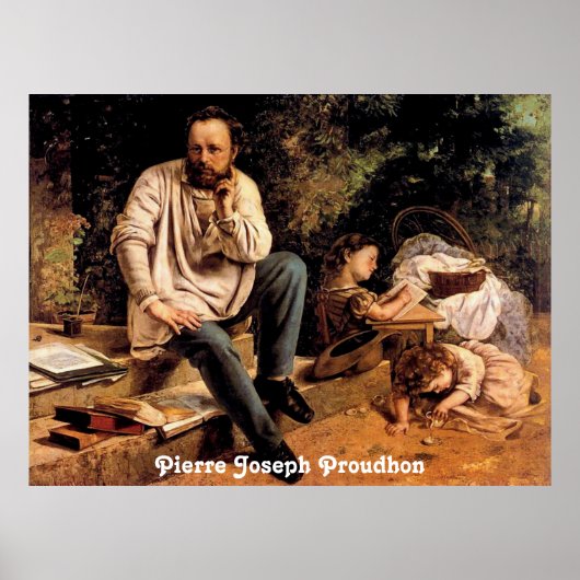 Pierre Joseph Proudhon poster (Voorkant)