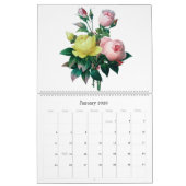 Pierre-Joseph Redouté Botanische Kunst Kalender (Jan 2026)