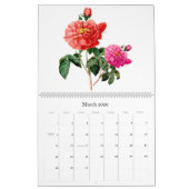 Pierre-Joseph Redouté Botanische Kunst Kalender (Mar 2026)