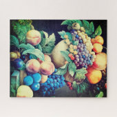 Pierre Joseph Redoute uit de Waterverf "Fruit" Legpuzzel (Horizontaal)