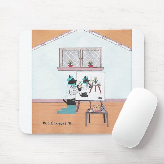 Pierre Le Chien Noir Muismat (Met muis)