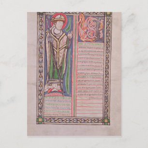 Pierre Lombard bisschop van Parijs Briefkaart