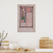 Pierre Lombard bisschop van Parijs Poster (Keuken)