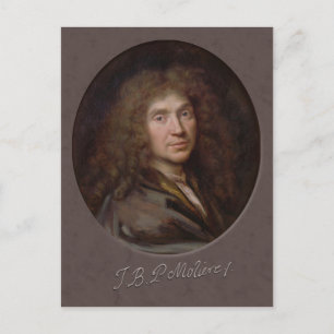 Pierre Mignard Molière CC0589 Briefkaart