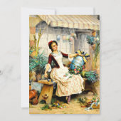 Pierre Outin - Het Paasei, schilderij Kaart (Voorkant)