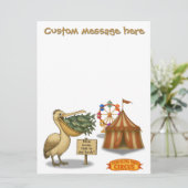 Pierre pelican's brilliant beak (Staand voorkant)