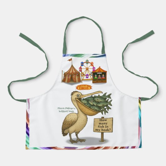 Pierre pelican's brilliant beak schort (Voorkant)