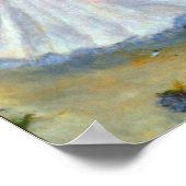 Pierre Renoir - Dance te Bougival Poster (Hoek)