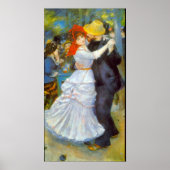 Pierre Renoir - Dance te Bougival Poster (Voorkant)