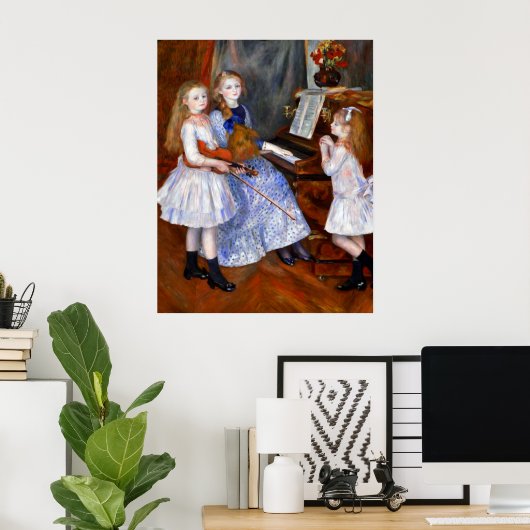 Pierre Renoir - De dochters van Catulle Mendes Poster (Thuiskantoor)