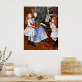 Pierre Renoir - De dochters van Catulle Mendes Poster (Keuken)