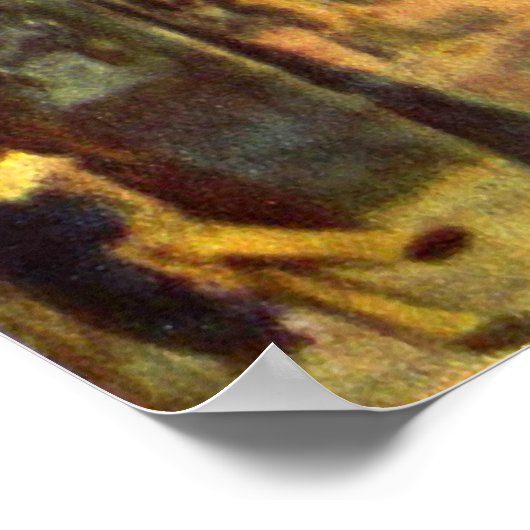 Pierre Renoir - De grote boulevards Poster (Hoek)