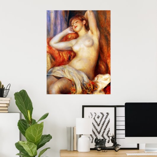 Pierre Renoir - Het slapen Poster (Thuiskantoor)