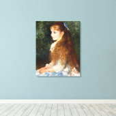 Pierre Renoir - Irene Cahen d Anvers Canvas Afdruk (Insitu (Houten vloer))