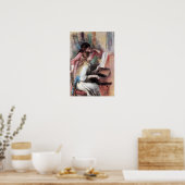 Pierre Renoir - Jonge meisjes aan de piano Poster (Keuken)