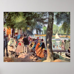 Pierre Renoir - La Grenouillere Poster