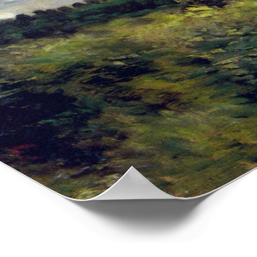 Pierre Renoir - Landschap Poster (Hoek)