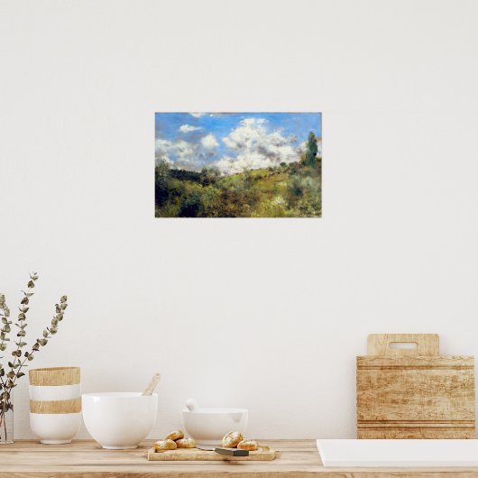 Pierre Renoir - Landschap Poster (Keuken)