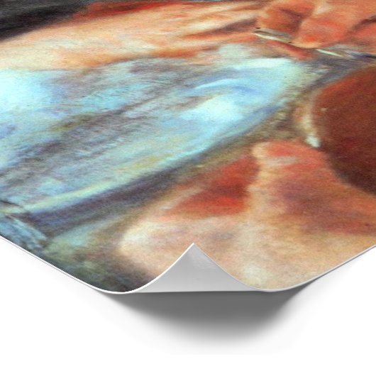 Pierre Renoir - Lunch over details van de bootpart Poster (Hoek)