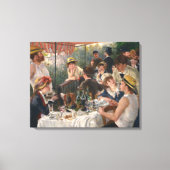 PIERRE RENOIR - Luncheon of the Boating Party 1881 Canvas Afdruk (Voorkant)