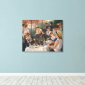 PIERRE RENOIR - Luncheon of the Boating Party 1881 Canvas Afdruk (Insitu (Houten vloer))