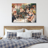PIERRE RENOIR - Luncheon of the Boating Party 1881 Canvas Afdruk (Insitu (Slaapkamer))