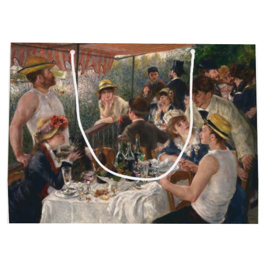 PIERRE RENOIR - Luncheon of the Boating Party 1881 Groot Cadeauzakje (Achterkant)