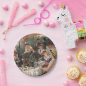 PIERRE RENOIR - Luncheon of the Boating Party 1881 Papieren Bordje (Feest)