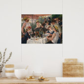 PIERRE RENOIR - Luncheon of the Boating Party 1881 Poster (Keuken)